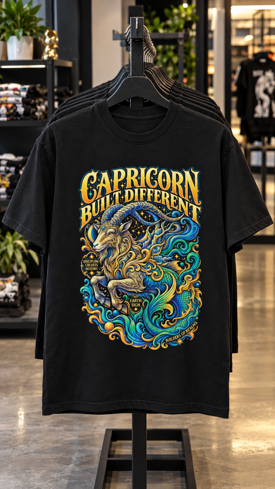 Capricorn adult tee