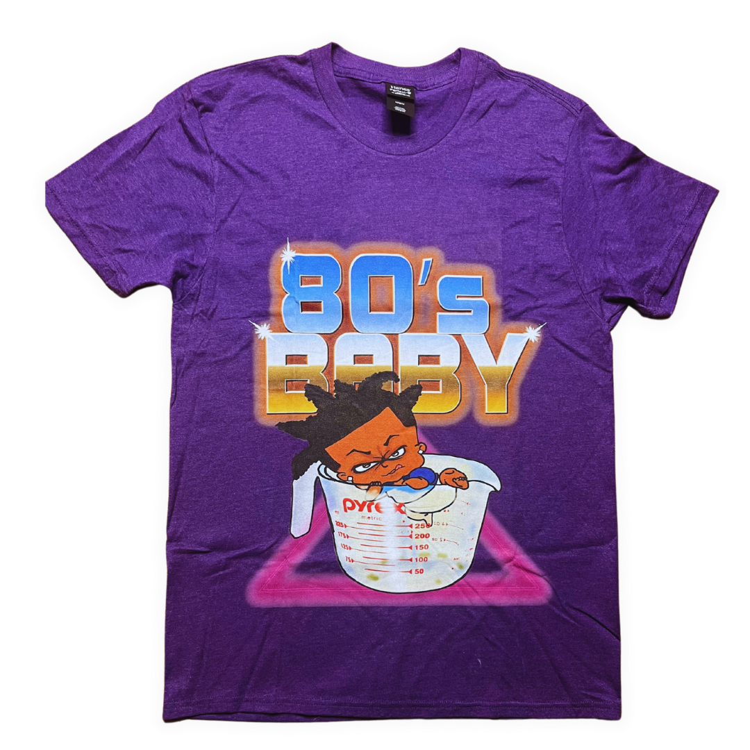 BOXBOY Alumni "80's baby" adult t-shirt