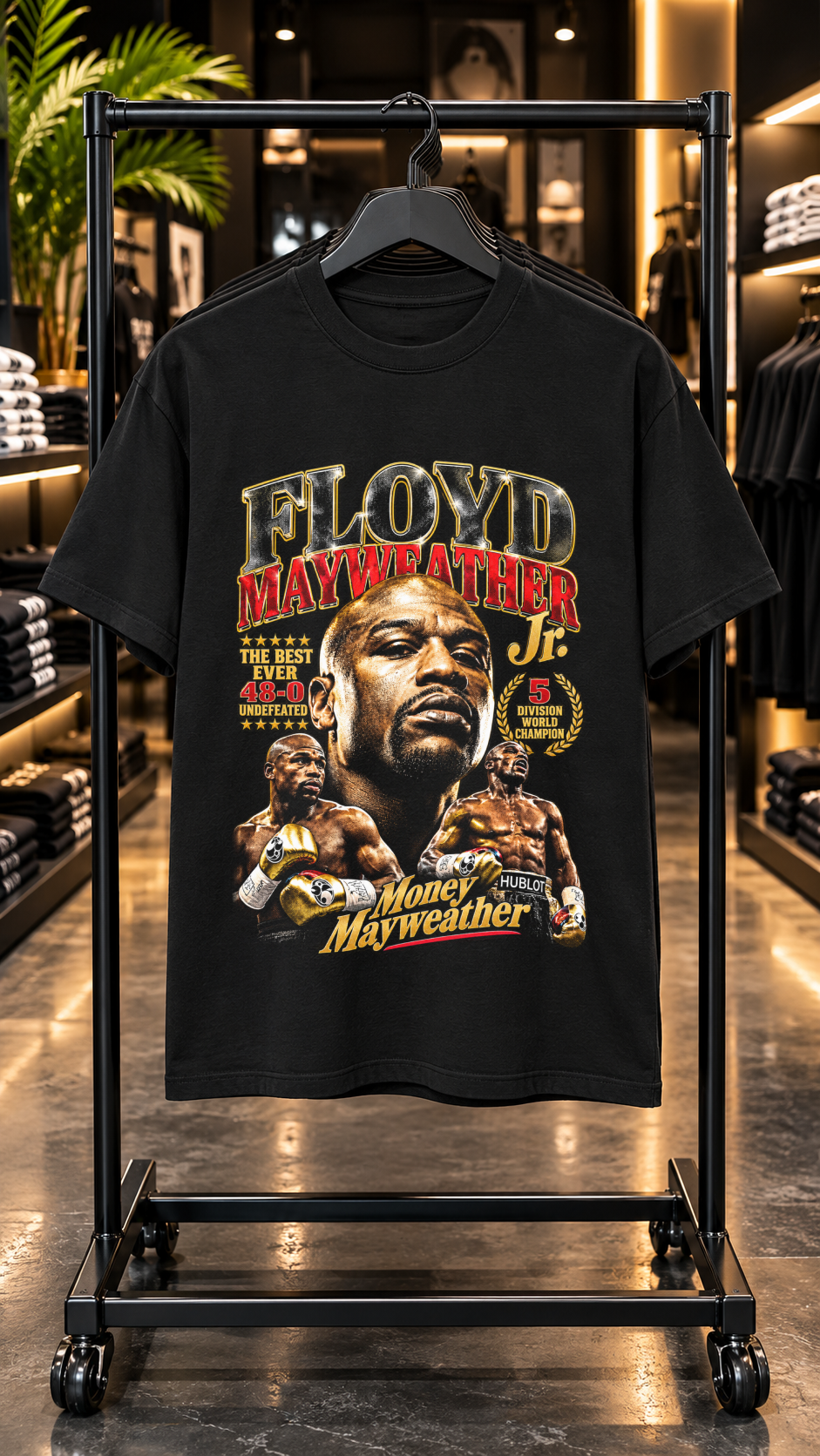 Floyd Mayweather Jr. adult tee
