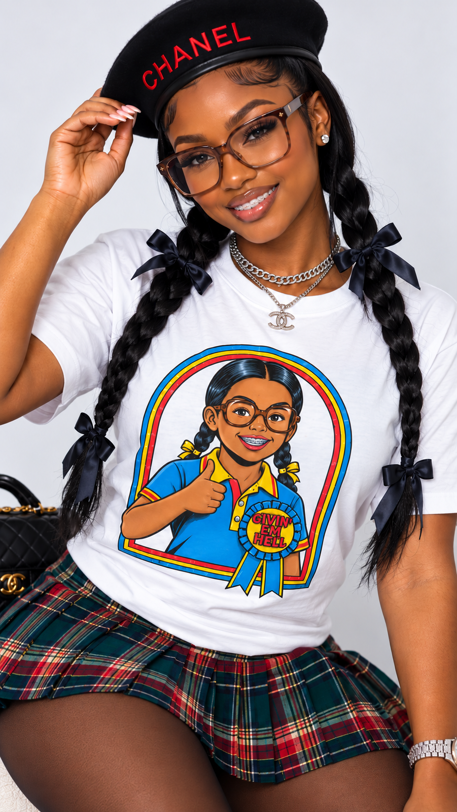 Givin' Em Hell adult tee