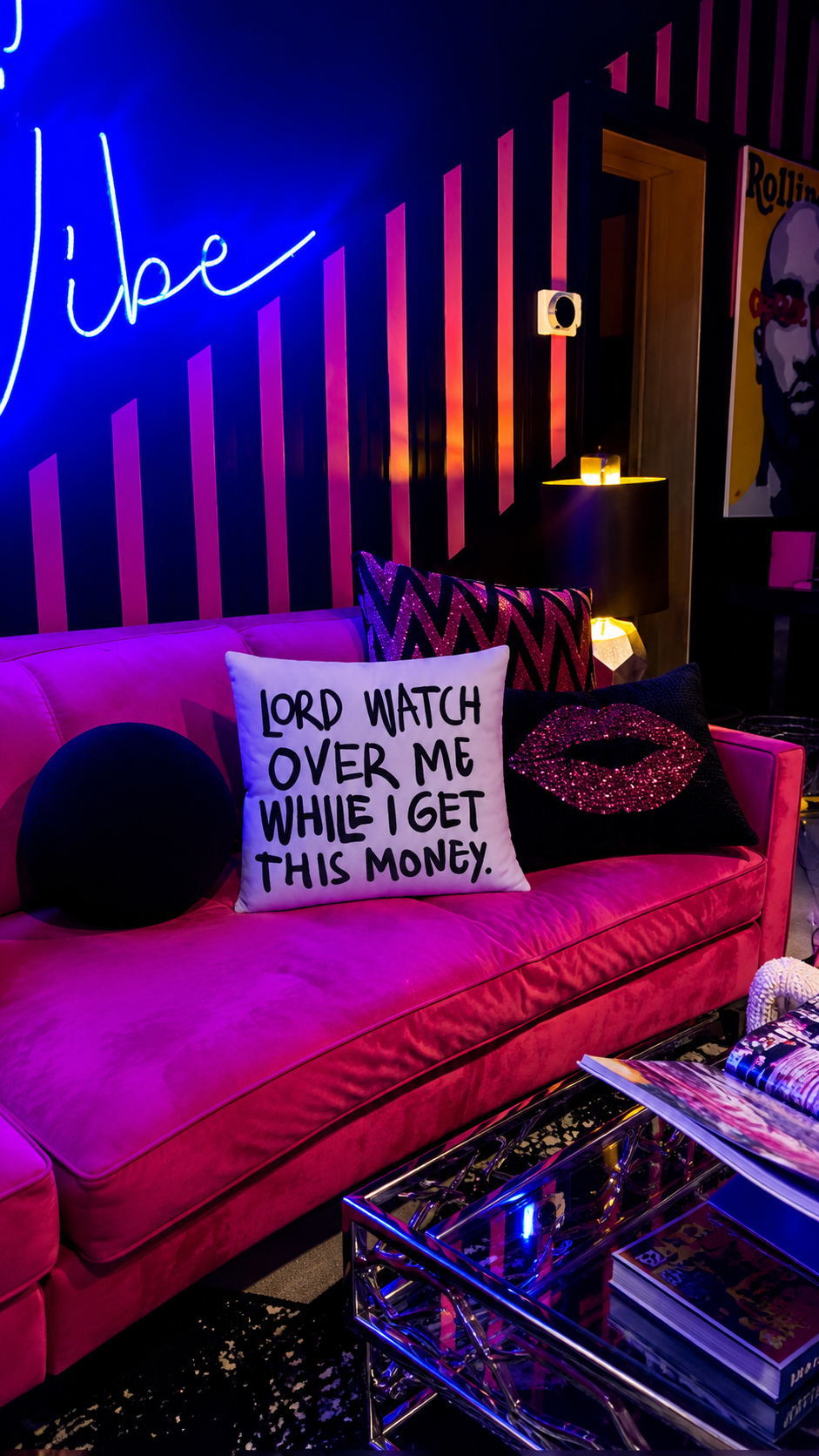 Lord Watch Over Me basic throw pillow