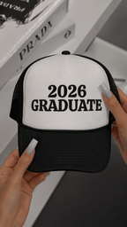 2026 Graduate embroidered foam trucker hat