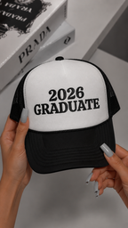 2026 Graduate embroidered foam trucker hat
