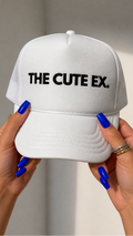 The Cute Ex. embroidered foam trucker hat