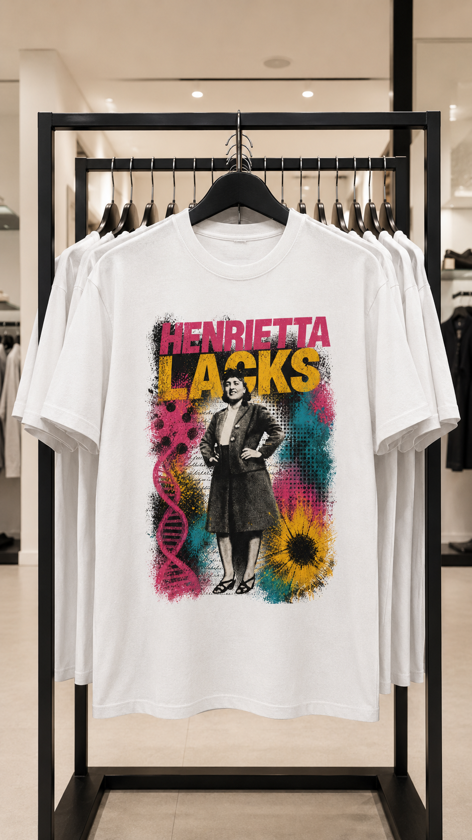 Henrietta Lacks adult tee