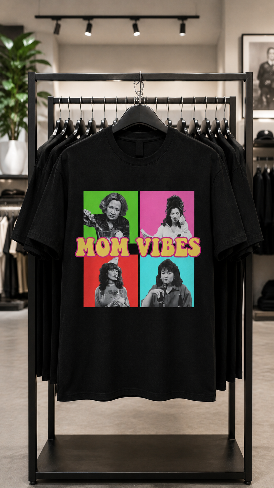 Mom Vibes adult tee