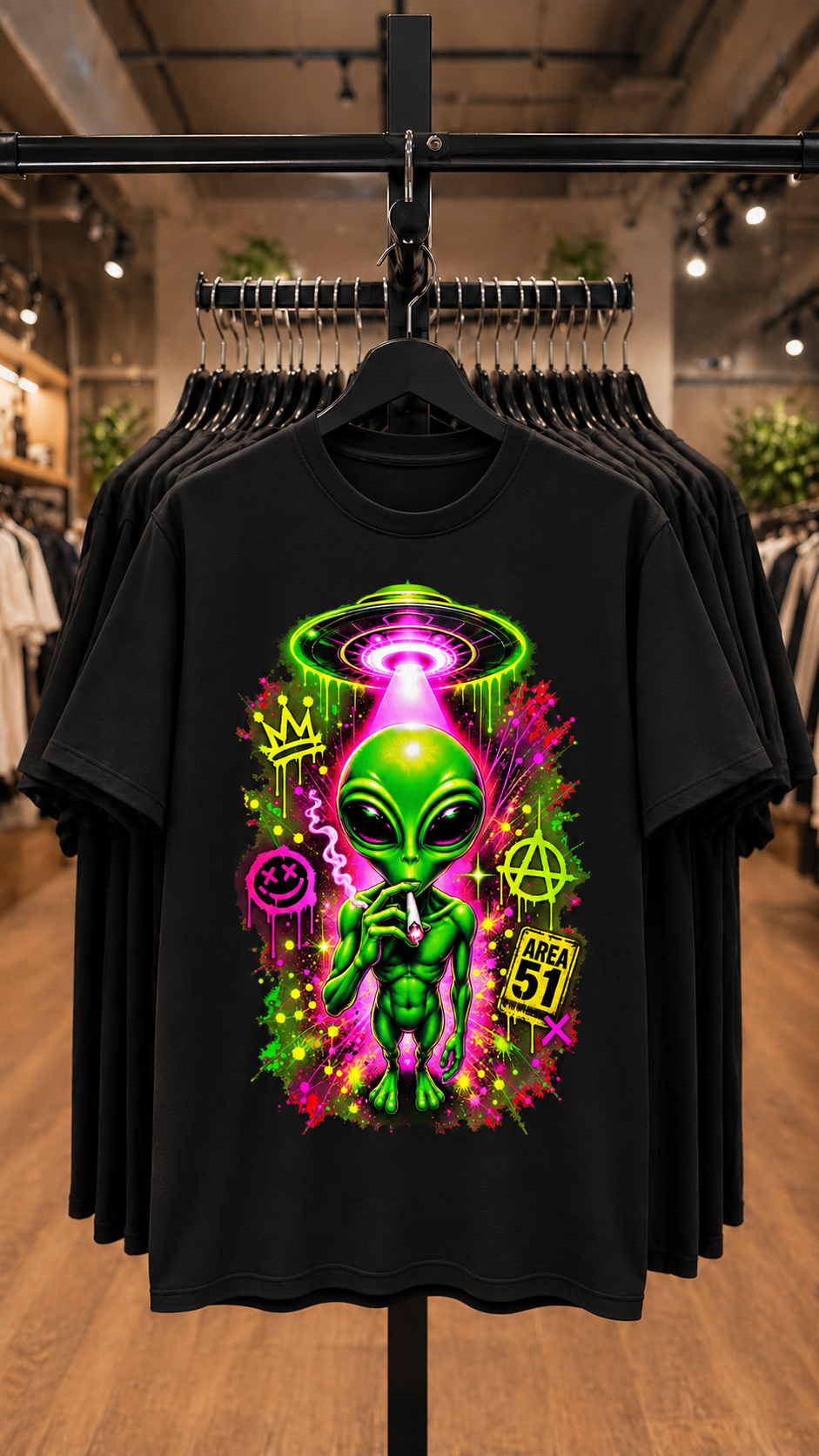 Area 51 adult tee