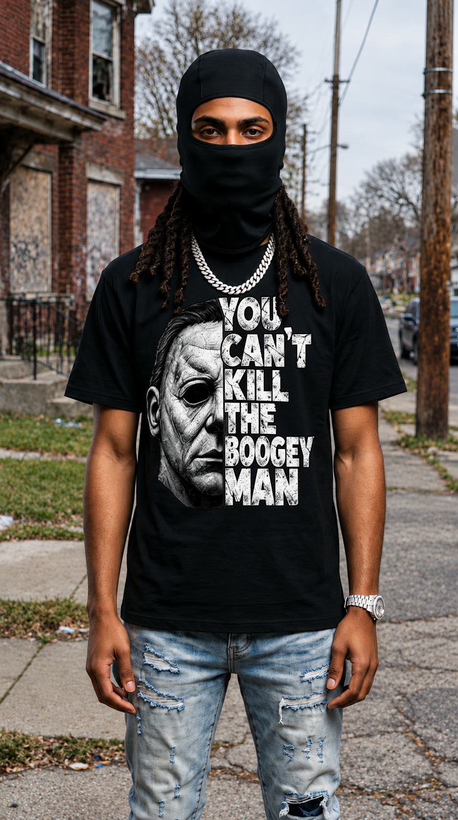 You Can't Kill The Boogeyman adult tee