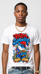 Papa Smurf adult tee