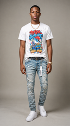 Papa Smurf adult tee