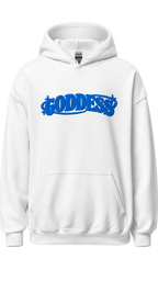 Goddess embroidered adult hoodie