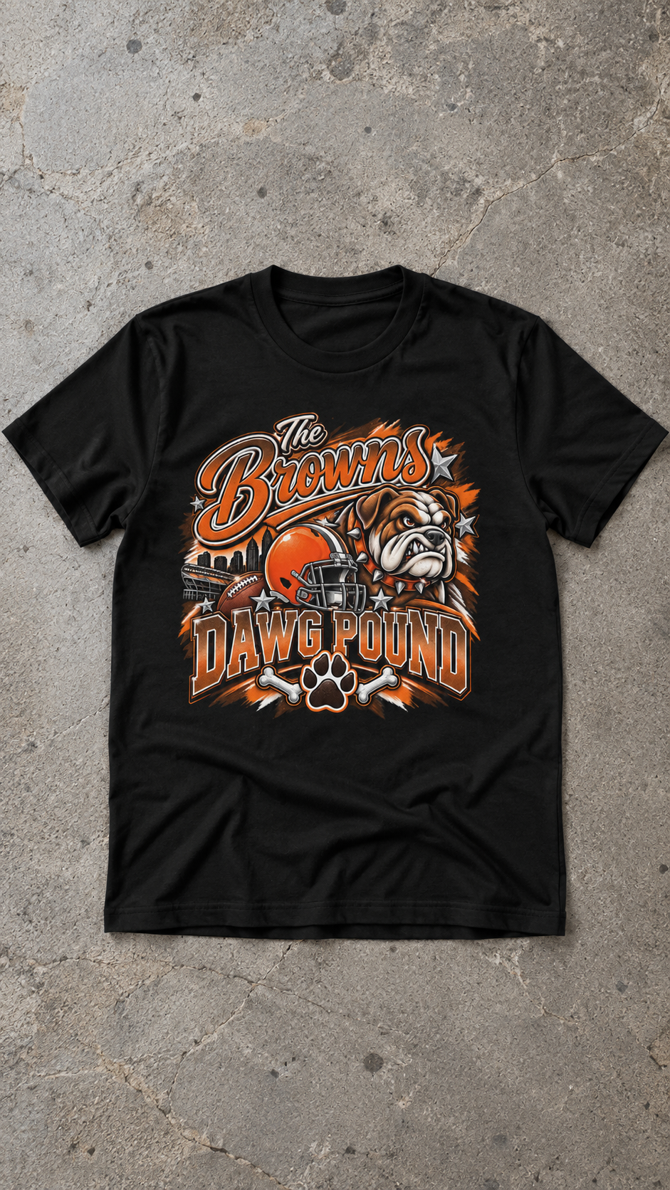 The Browns Dawg Pound adult tee