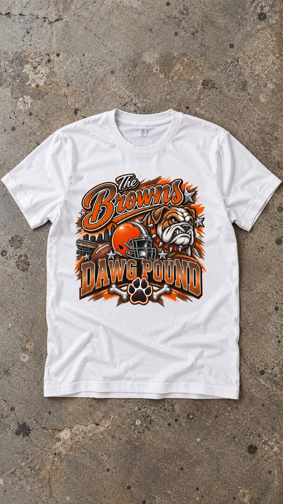 The Browns Dawg Pound adult tee