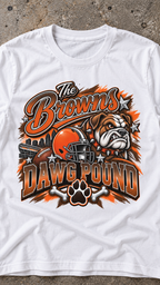 The Browns Dawg Pound adult tee