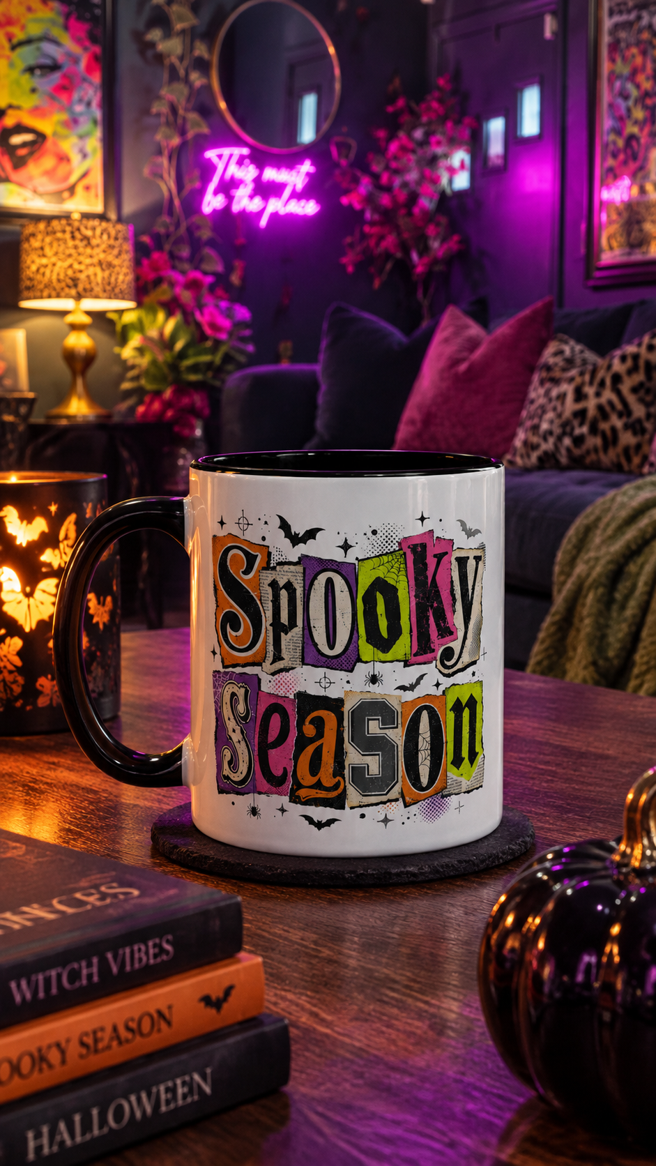 Spooky Season glossy mug