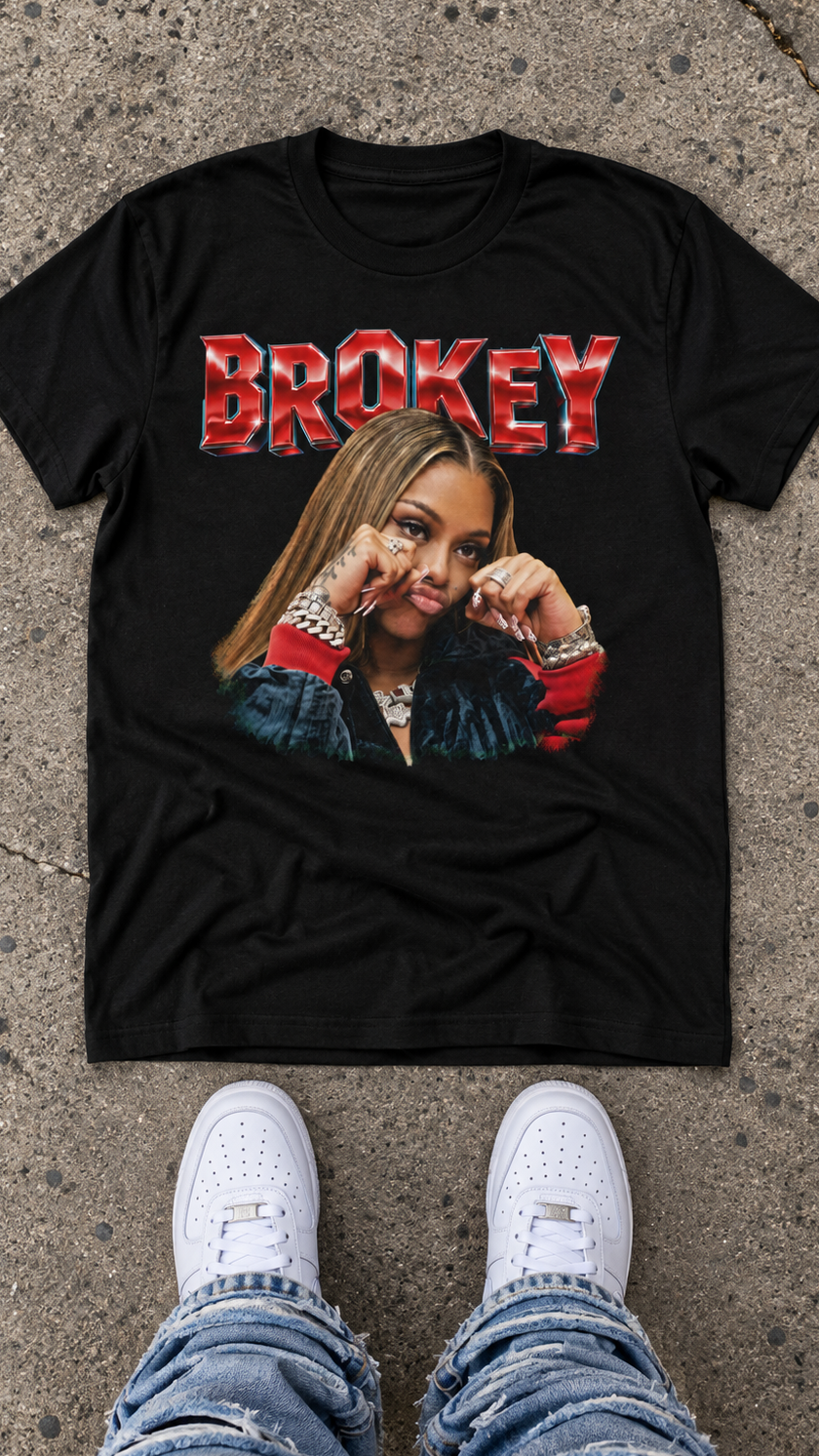 Brokey adult tee
