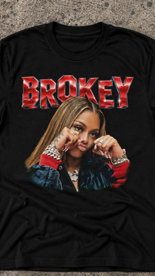 Brokey adult tee