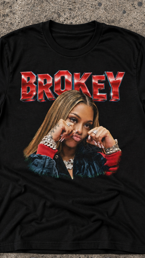 Brokey adult tee