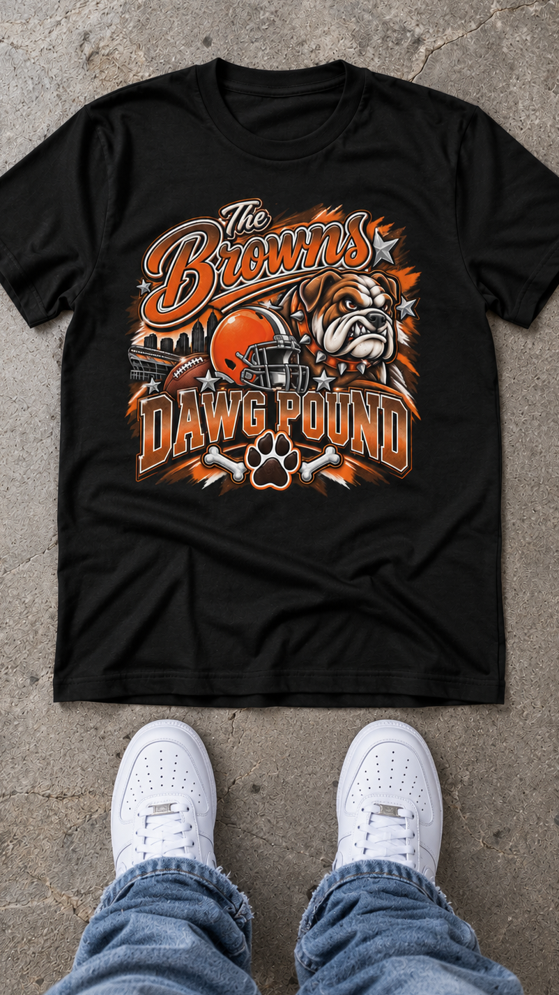 The Browns Dawg Pound adult tee