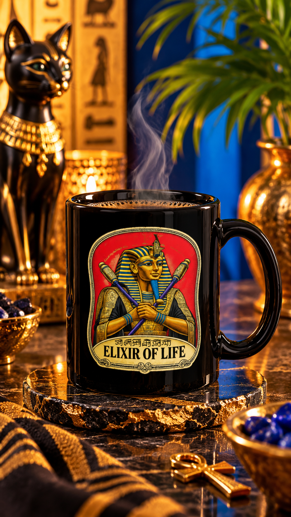 Egypt Export Elixir Of Life glossy mug