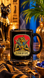 Egypt Export Elixir Of Life glossy mug