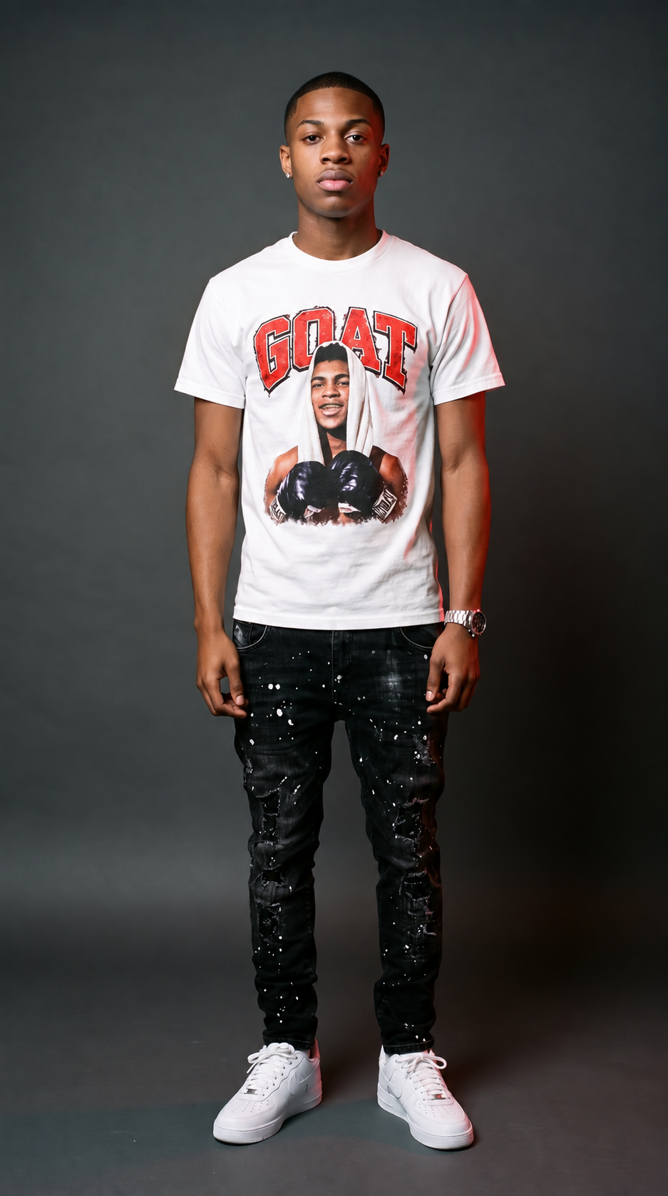 GOAT adult tee