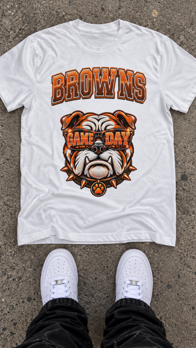 The Browns Game Day adult tee