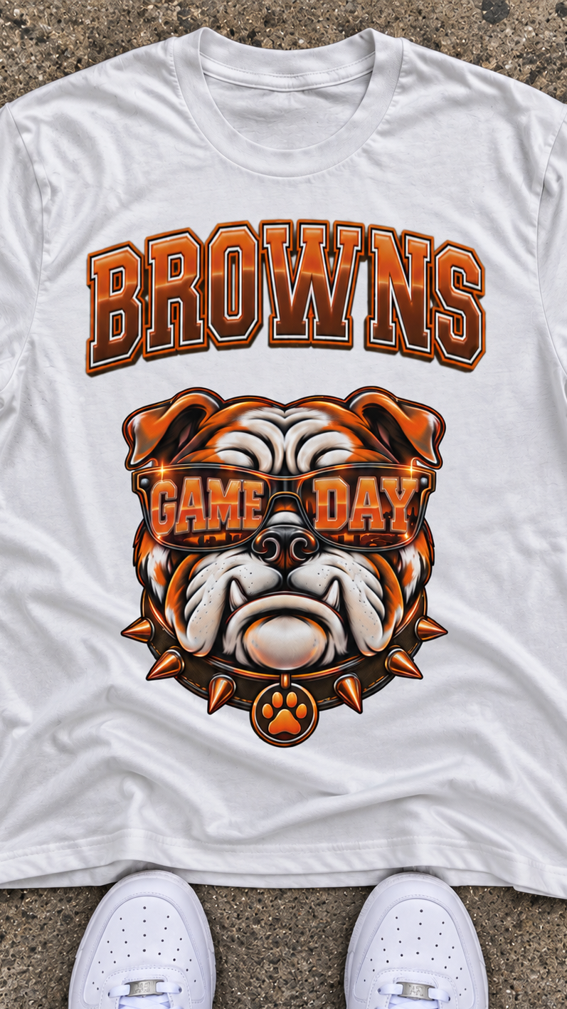 The Browns Game Day adult tee