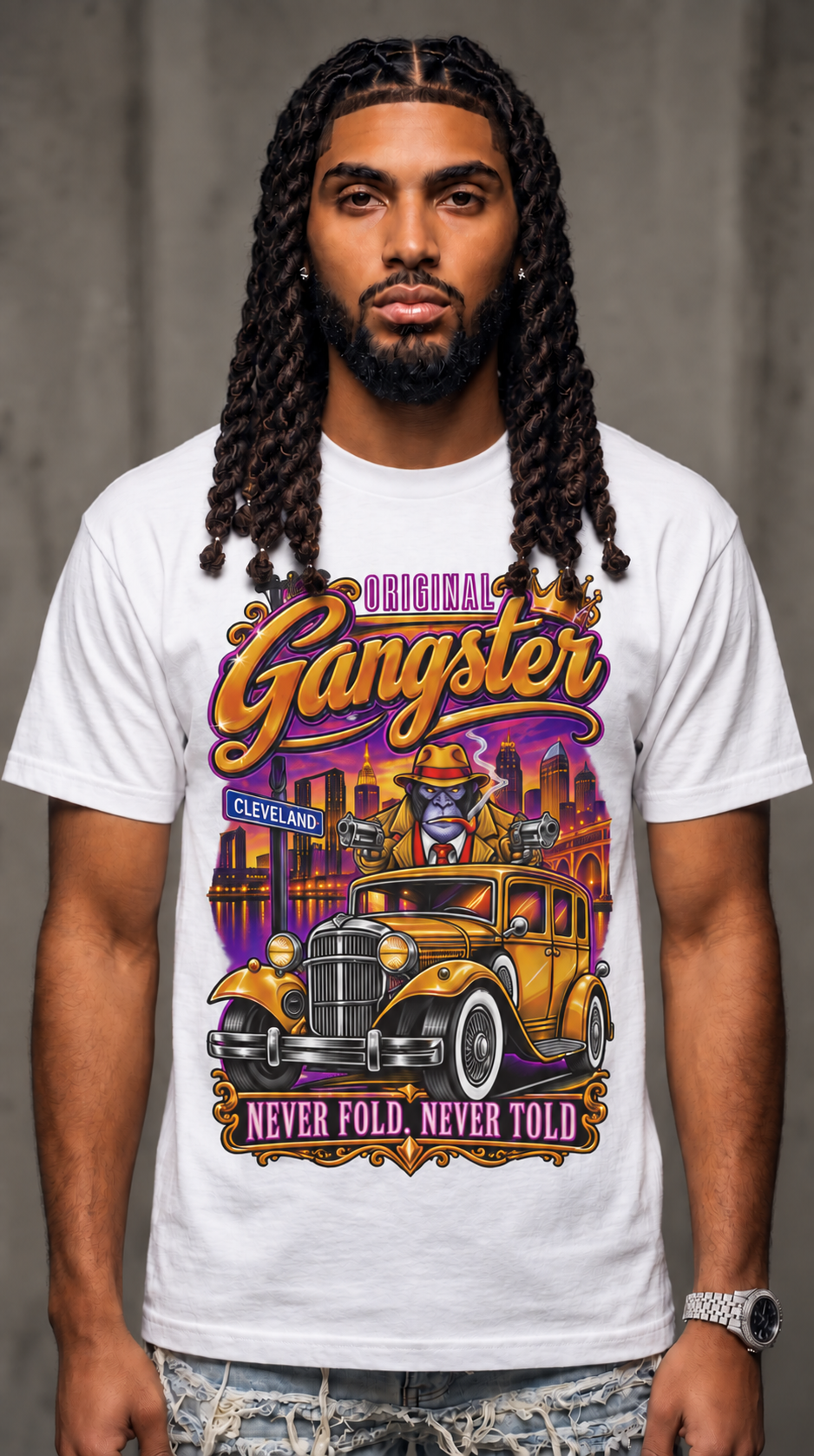 Original Gangster adult tee