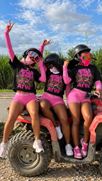Girls Just Wanna Ride ATVs adult tee