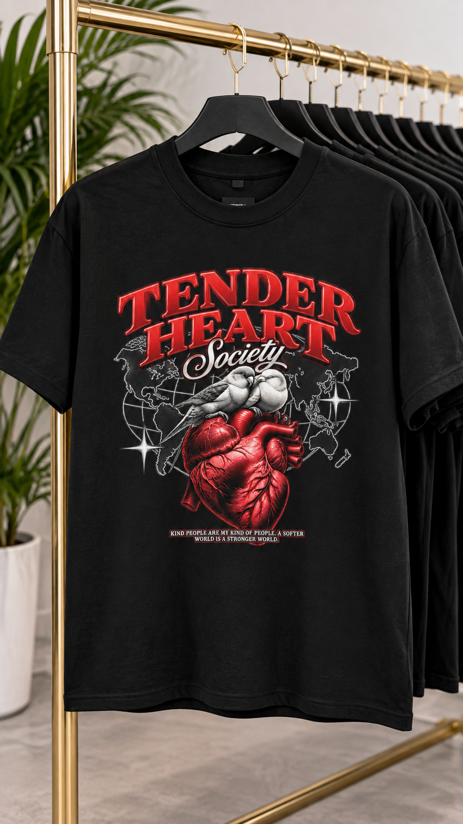 Tender Heart Society adult tee