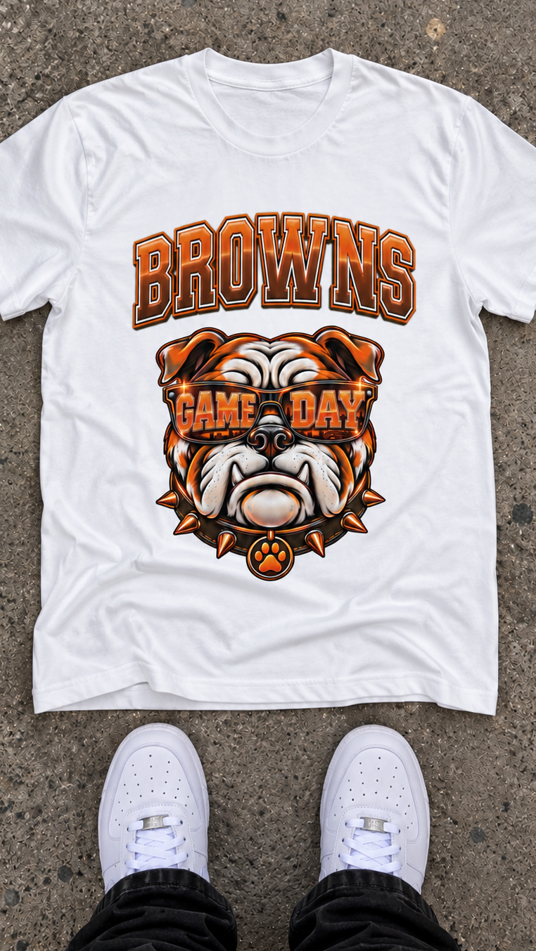 The Browns Game Day adult tee