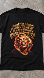 Imperfection Is Beauty adult tee