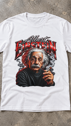 Albert Einstein adult tee