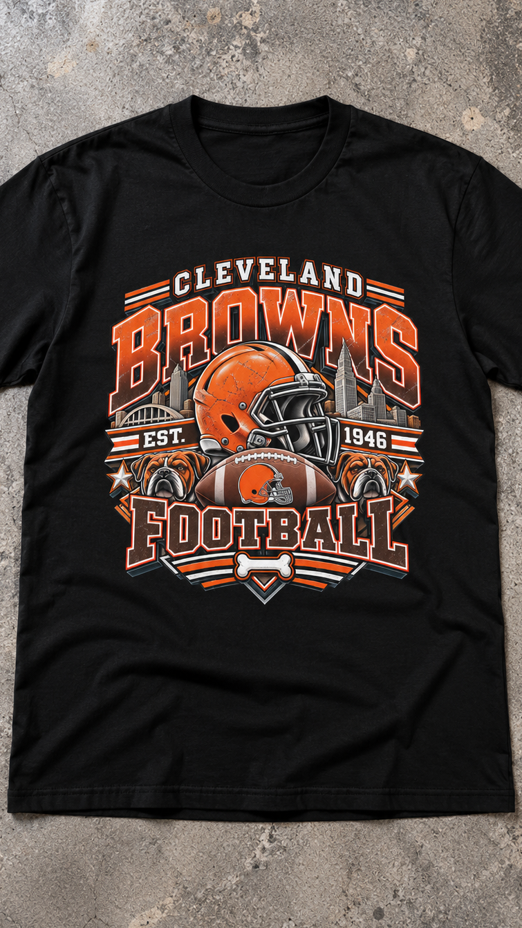 The Browns adult tee