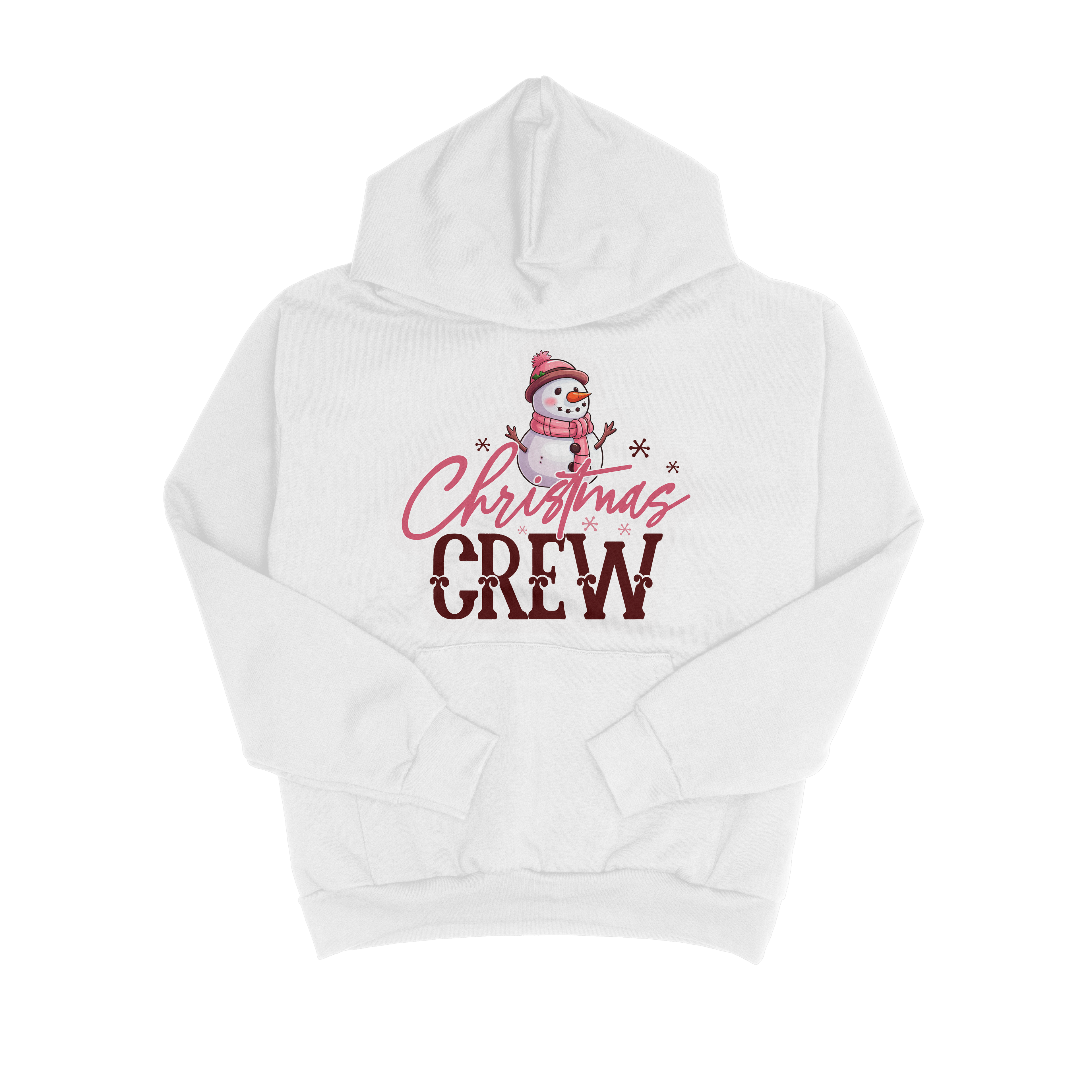 Christmas Crew (Chillin With My Snowmies) adult hoodie