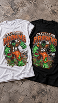 Cleveland Browns Hulk adult tee
