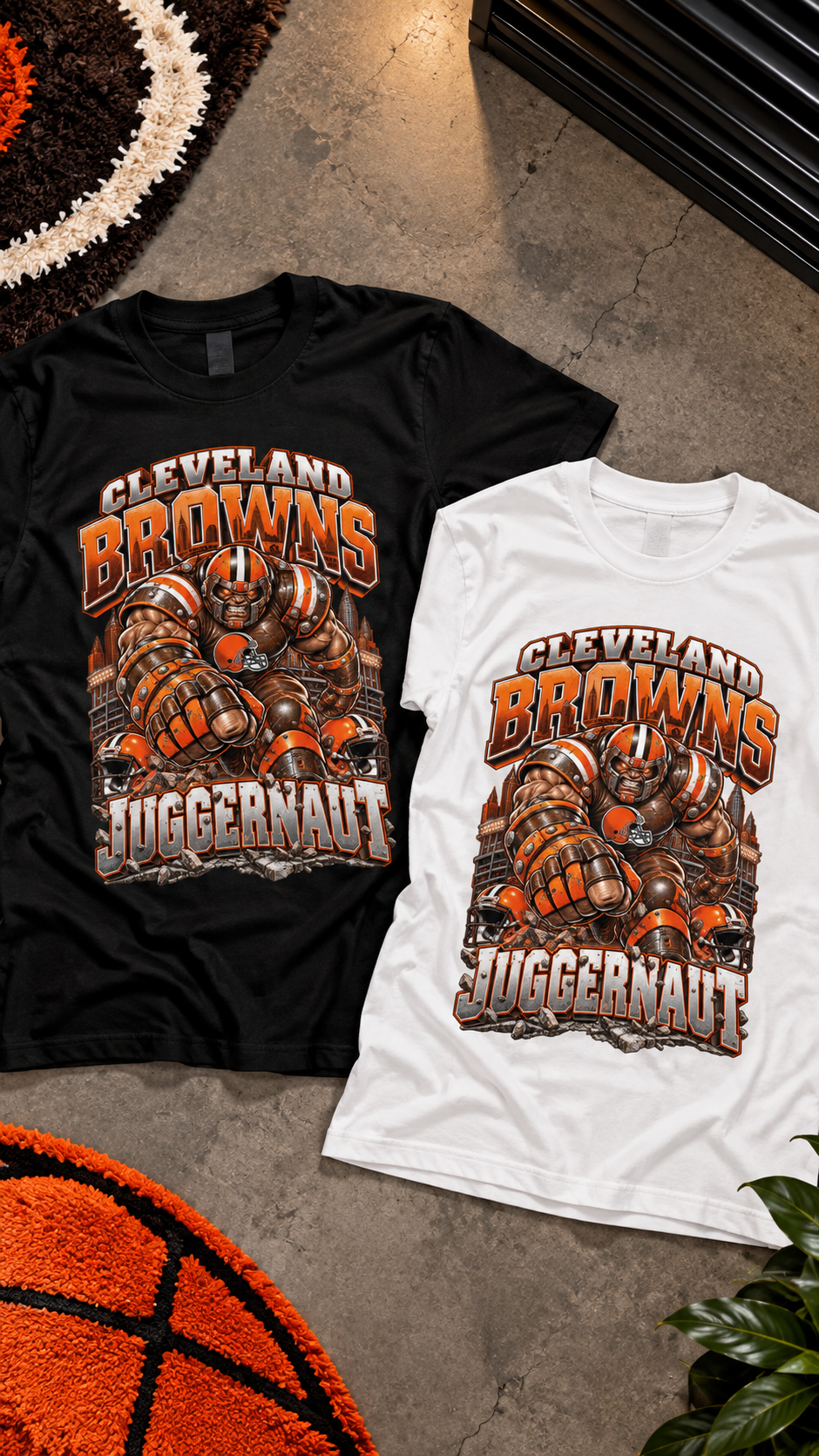 Cleveland Browns Juggernaut adult tee