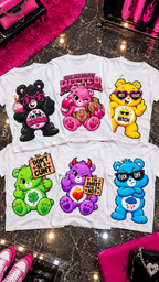 Too Cute To Care Bears adult tee