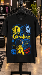 Coraline adult tee