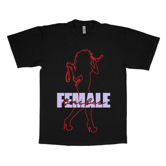 Female barber adult t-shirt