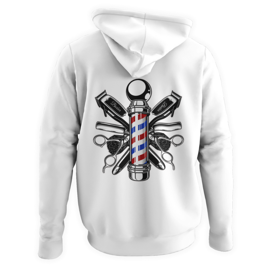 Barber adult hoodie