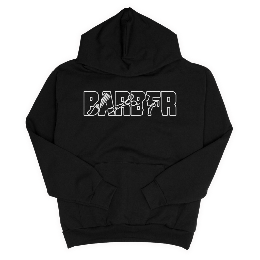 Barber adult hoodie