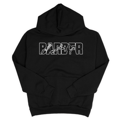 Barber adult hoodie