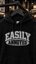 Easily Annoyed embroidered adult hoodie
