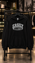 Easily Annoyed embroidered adult hoodie