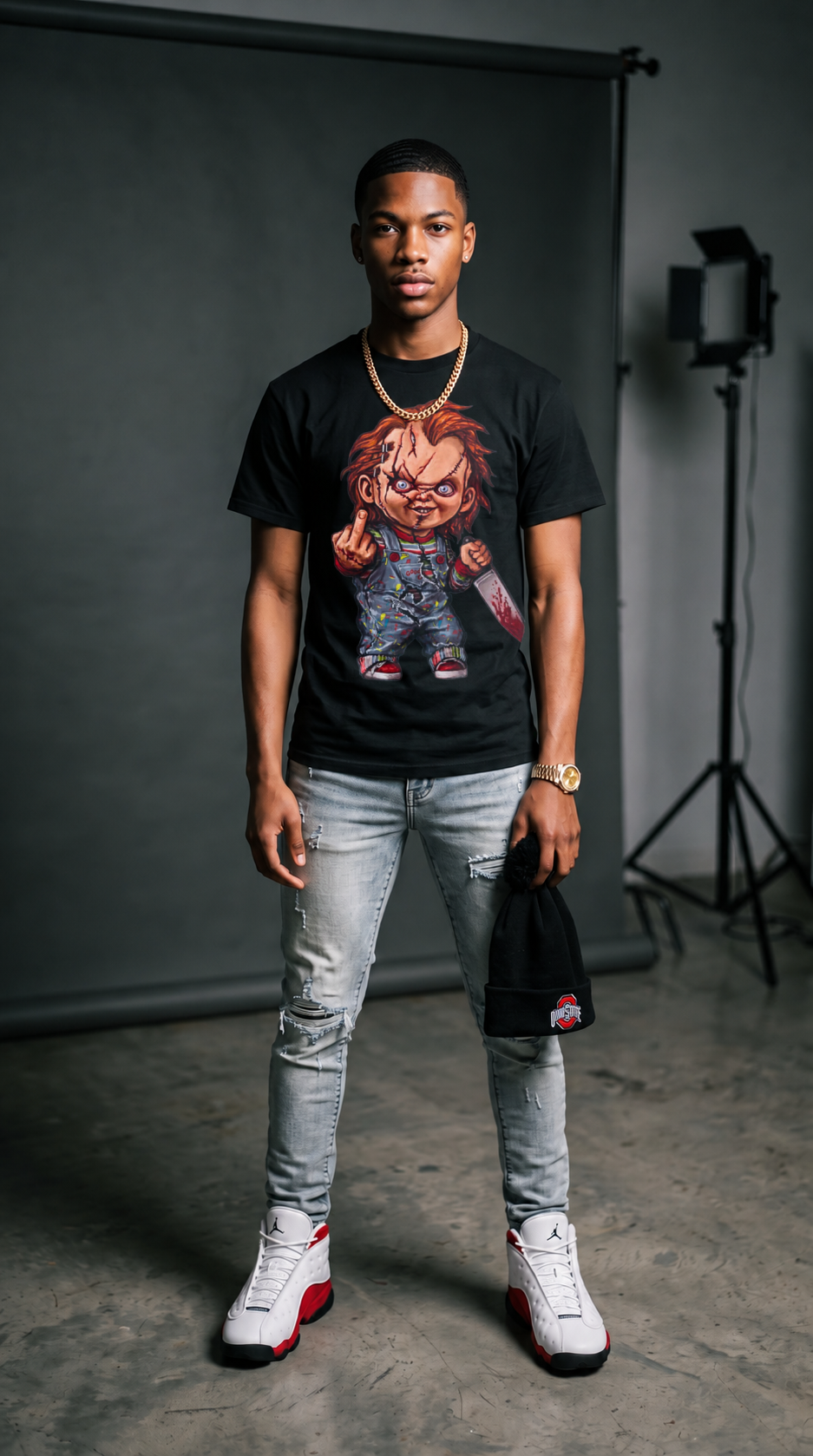 Chucky adult tee