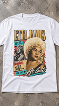 Etta James adult tee