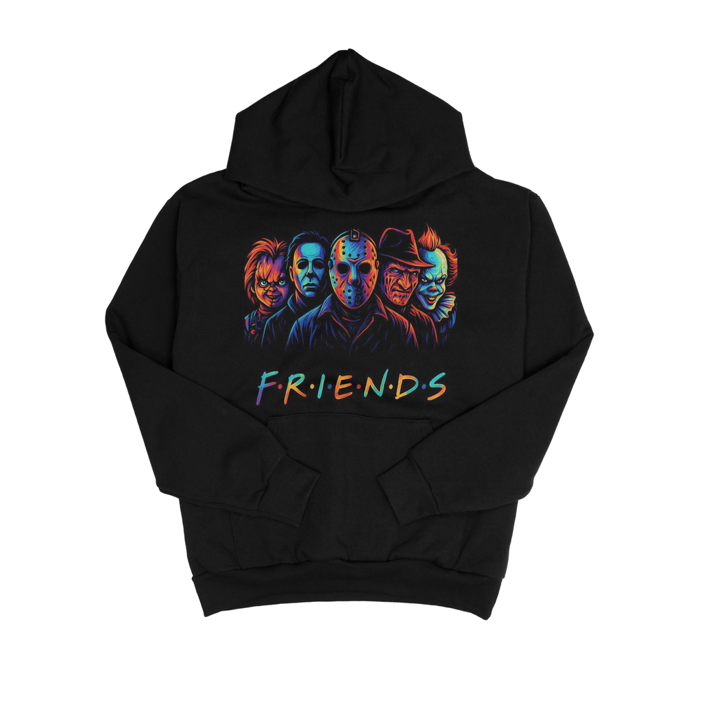 Scary Friends adult hoodie