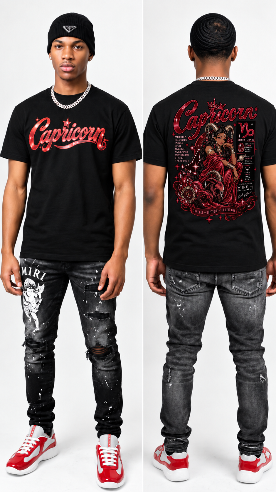 Capricorn adult tee